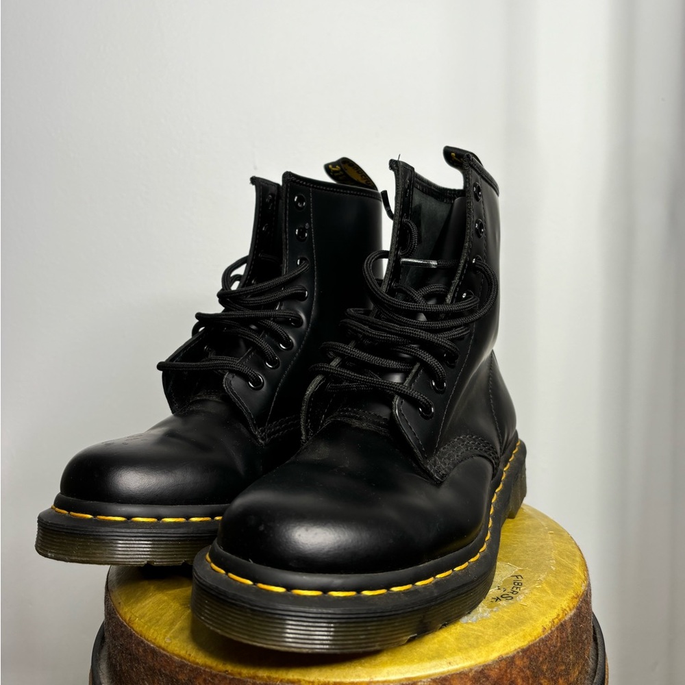 Dr. Martens Smooth Leather Lace Up Boots